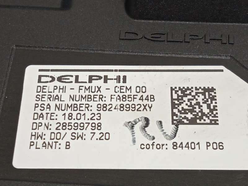 Recambio de mando multifuncion para citroën c4 picasso referencia OEM IAM 98248992XY  28599798 - Azul 6