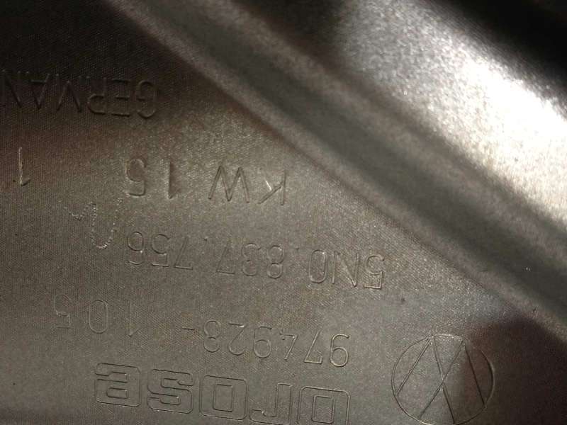 Recambio de elevalunas delantero derecho para volkswagen tiguan (5n2) t1 bluemotion referencia OEM IAM 5N1837462 5N0837756 5N095 - Gris 6