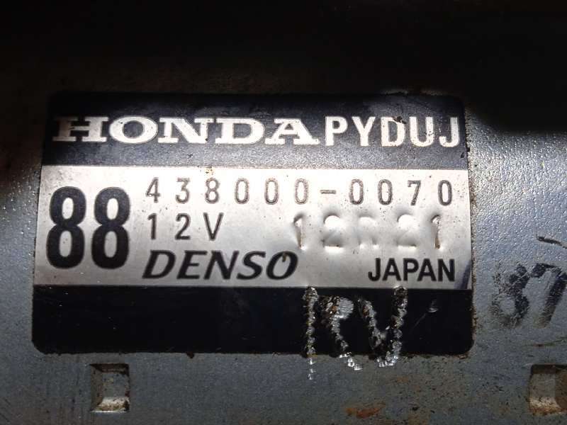 Recambio de motor arranque para honda cr-v 1.6 dtec cat referencia OEM IAM 4380000070  PYDUJ - Gris 5