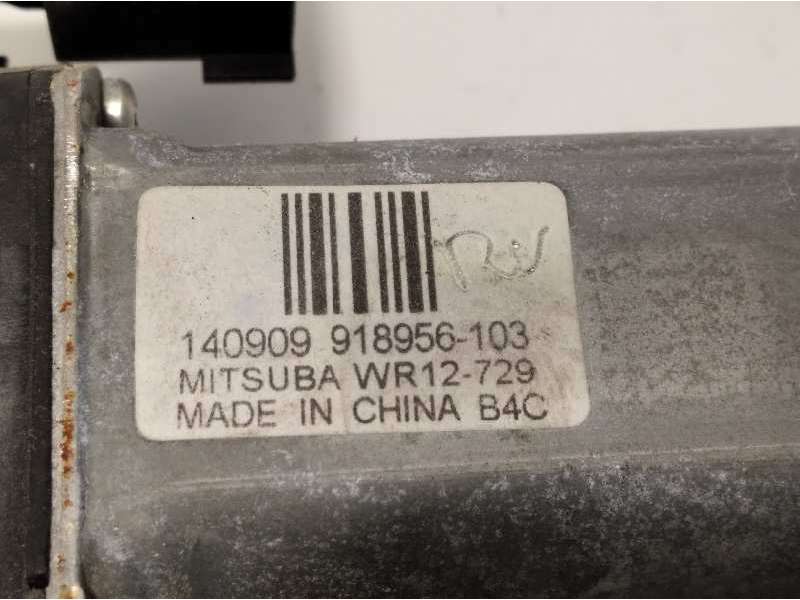 Recambio de elevalunas trasero izquierdo para land rover evoque 2.2 td4 cat referencia OEM IAM WR12729  LR068000 - Negro 4