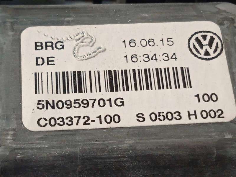 Recambio de elevalunas delantero izquierdo para volkswagen tiguan (5n2) t1 bluemotion referencia OEM IAM 5N1837461 5N0837755 5N0 - Gris 5
