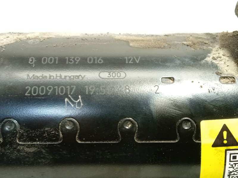 Recambio de motor arranque para bmw 1 (e81) 116 d referencia OEM IAM 12417823700  0001139016 - Blanco 6