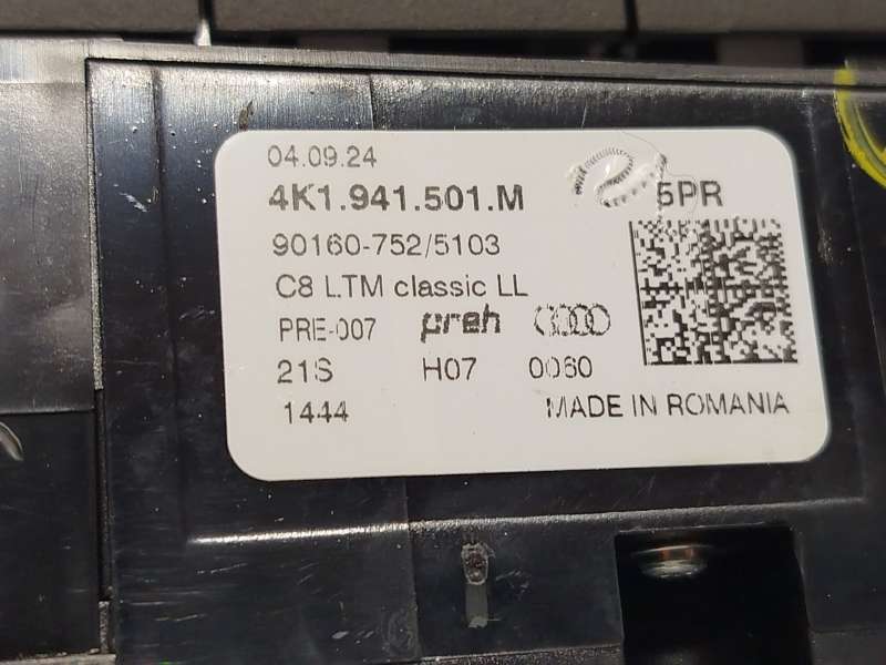 Recambio de mando multifuncion para audi a1 sportback (gba) 30 tfsi referencia OEM IAM 4K1941501M - Gris 5