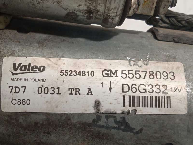 Recambio de motor arranque para opel corsa e business referencia OEM IAM 55578093  D6G332 - Blanco 6