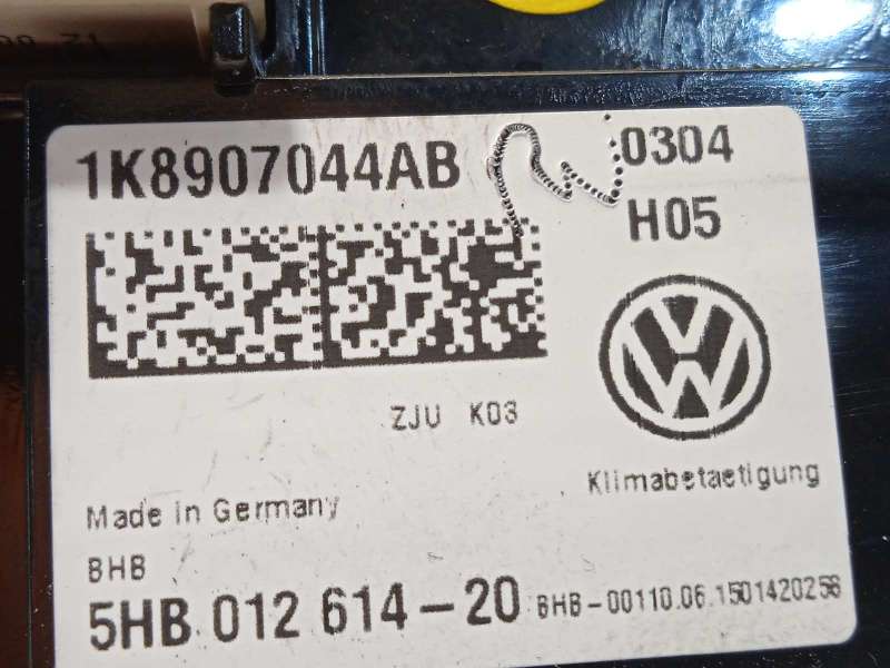 Recambio de mando climatizador para volkswagen tiguan (5n2) t1 bluemotion referencia OEM IAM 1K8907044ABZJU  5HB012614 - Gris 5