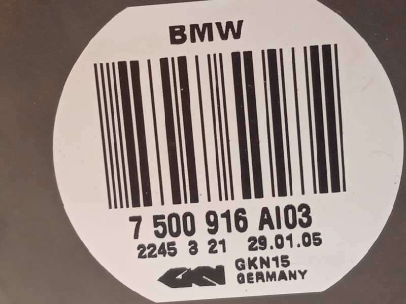 Recambio de transmision trasera derecha para bmw x5 (e53) 3.0d referencia OEM IAM 7500916  33207500916 - Azul 5