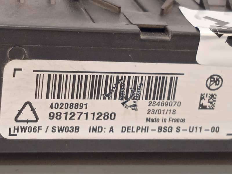 Recambio de modulo electronico para citroën c4 picasso referencia OEM IAM 9812711280 - Azul 3