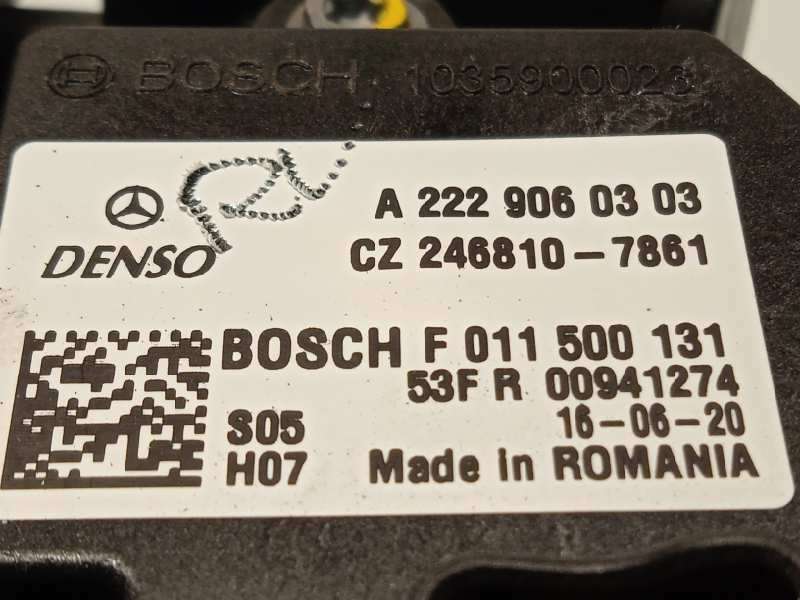 Recambio de motor calefaccion para infiniti q30 2.2d premium referencia OEM IAM A2469061601 A2229060303 CZ1163600756 - Blanco 5