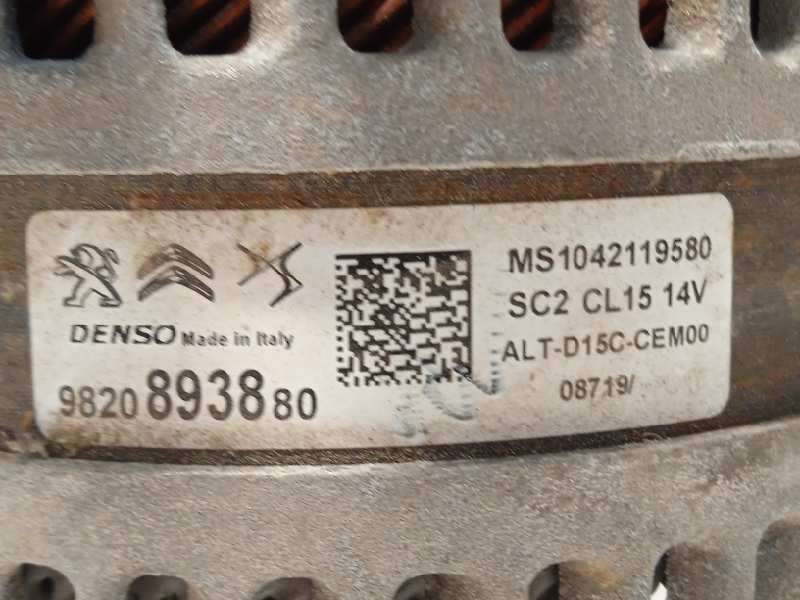 Recambio de alternador para peugeot 208 business line referencia OEM IAM 9820893880  MS1042119580 - Blanco 4