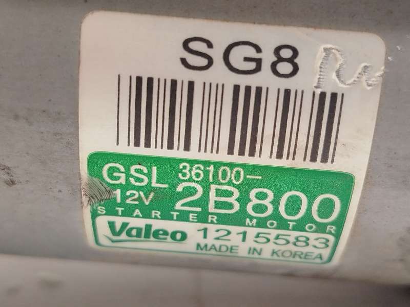 Recambio de motor arranque para hyundai tucson (tl, tle) 1.6 gdi referencia OEM IAM 361002B800  1215583 - Rojo 5