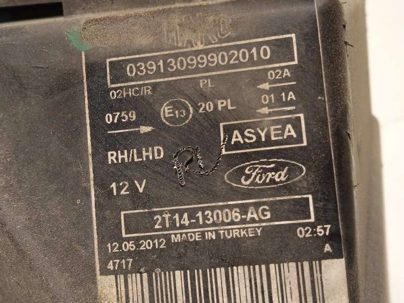 Recambio de faro derecho para ford transit connect (tc7) kasten city light (2009) referencia OEM IAM 2T1413006AG 1346497 - Blanco 4
