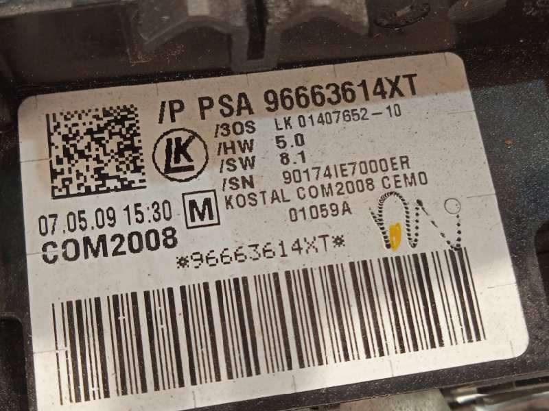 Recambio de mando intermitentes para peugeot 3008 premium referencia OEM IAM 96663614XT 6242WQ 7