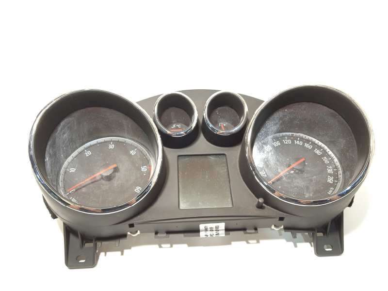 Recambio de cuadro instrumentos para opel astra j sports tourer cosmo referencia OEM IAM 13355664 - Azul 2