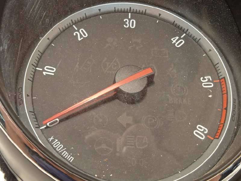 Recambio de cuadro instrumentos para opel astra j sports tourer cosmo referencia OEM IAM 13355664 - Azul 3