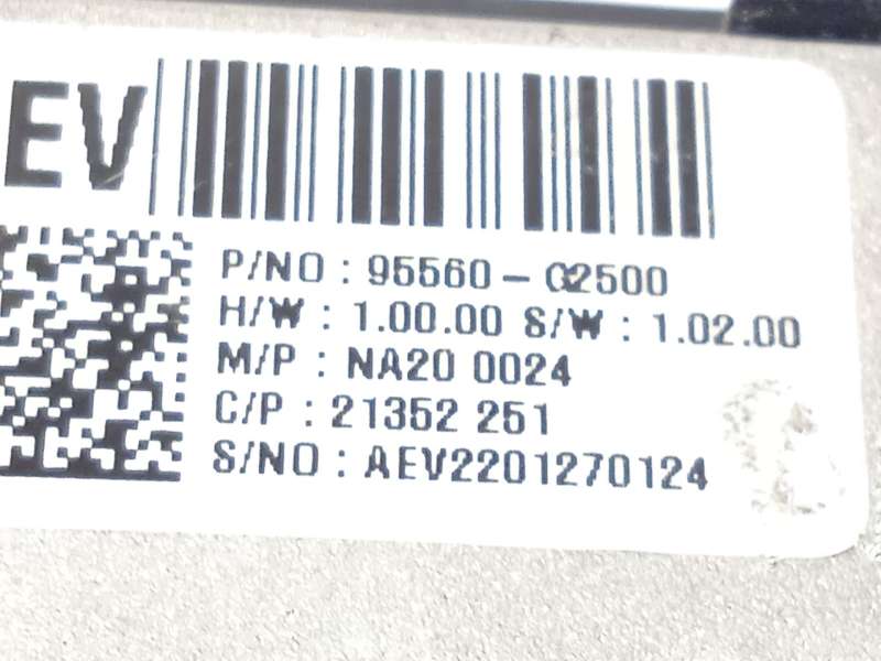 Recambio de modulo electronico para hyundai ioniq (ae) 1.6 gdi hybrid referencia OEM IAM 95560G2500 - Gris 4