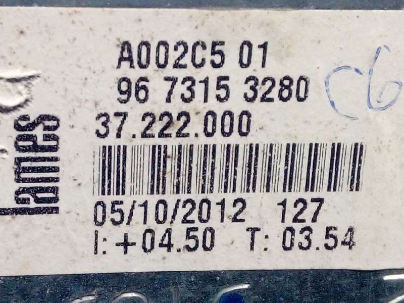 Recambio de elevalunas delantero izquierdo para peugeot 208 active referencia OEM IAM 9673153280  9674254280 - Blanco 4