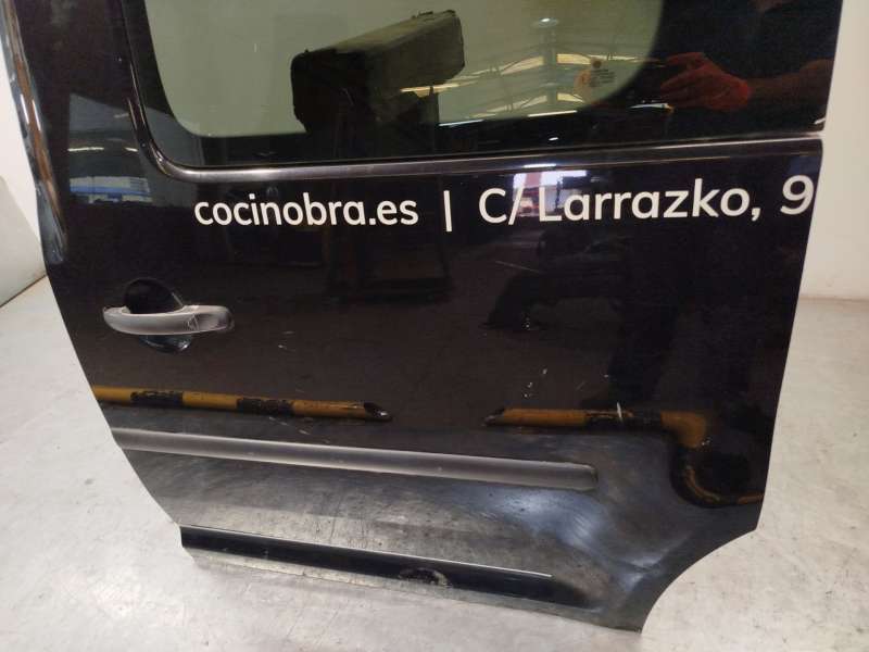 Recambio de puerta lateral corredera izquierda para volkswagen caddy iii furgón/monospace (2ka, 2kh, 2ca, 2ch) 1.9 tdi referenci - Negro 4