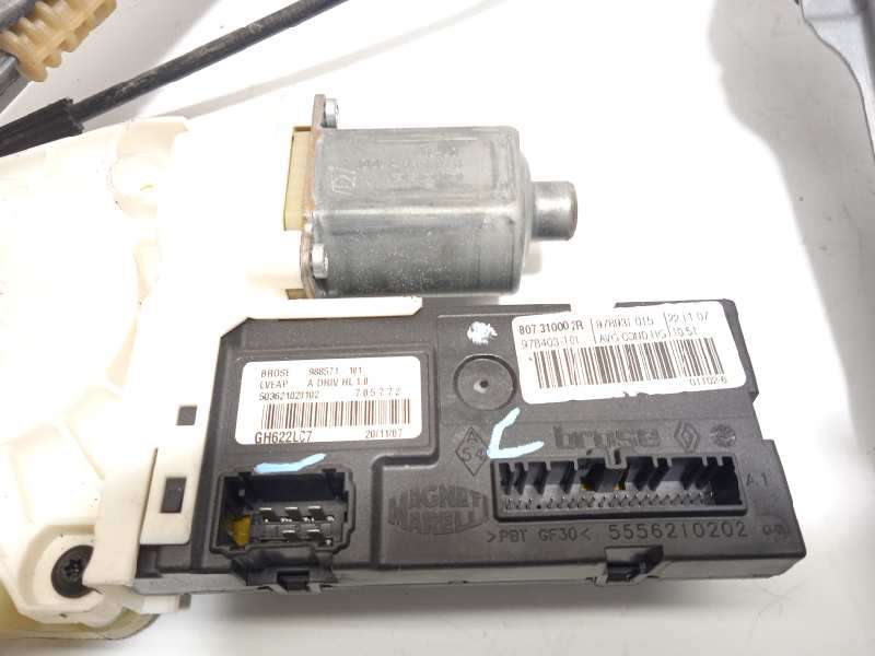 Recambio de elevalunas delantero izquierdo para renault laguna iii 1.5 dci diesel referencia OEM IAM 807010002R - Negro 4