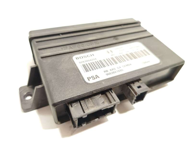 Recambio de modulo electronico para citroën berlingo furgón/monospace (b9) 1.6 hdi 90 referencia OEM IAM 9663821680  0263004204 - Plata