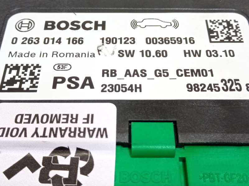 Recambio de modulo electronico para peugeot 3008 ii suv (mc_, mr_, mj_, m4_) 1.5 bluehdi 130 referencia OEM IAM 9824532580  0263 - Marron 4