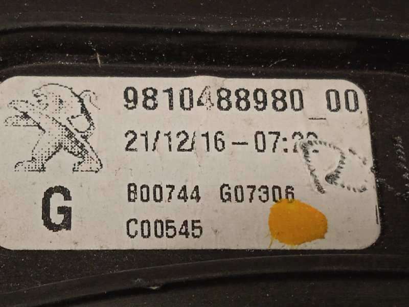 Recambio de elevalunas delantero izquierdo para peugeot 3008 allure referencia OEM IAM 9810488980 9811848780 - Blanco 3