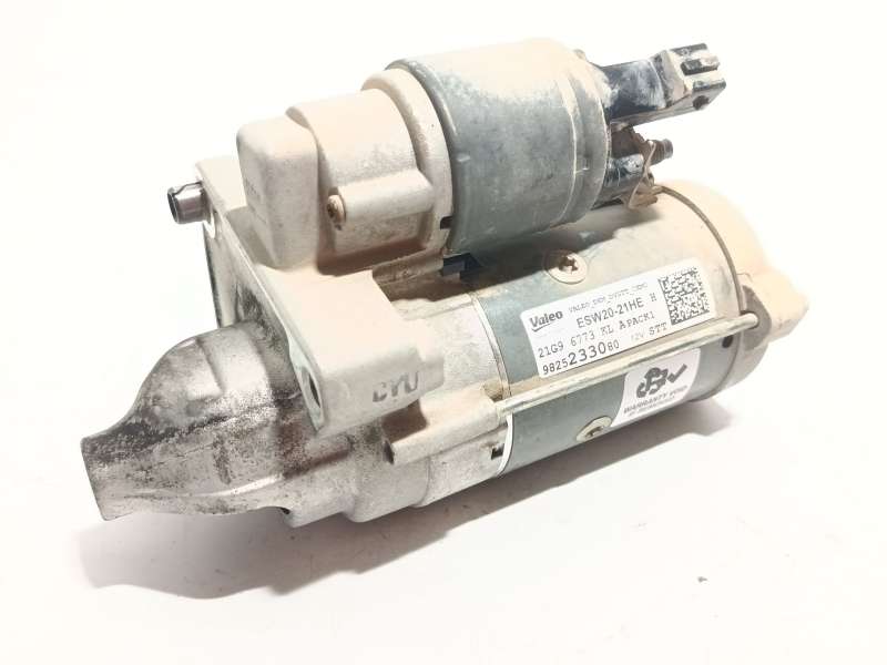 Recambio de motor arranque para opel crossland x / crossland (p17, p2qo) 1.5 turbo d (75) referencia OEM IAM 9825233080  ESW2021