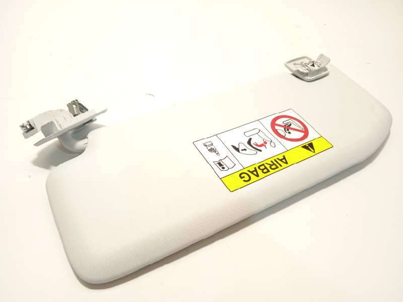 Recambio de parasol derecho para peugeot 208 business line referencia OEM IAM 16125932PR - Blanco 2