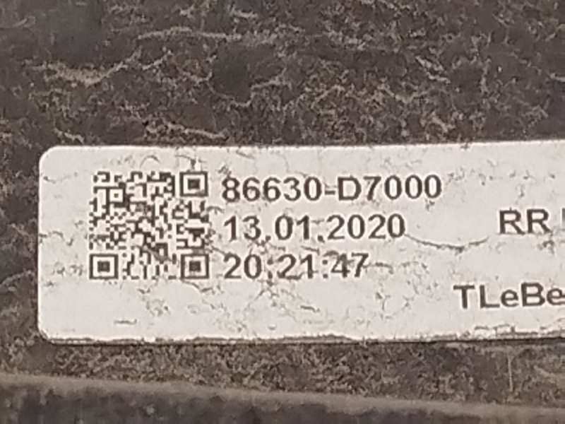 Recambio de refuerzo paragolpes trasero para hyundai tucson (tl, tle) 1.6 gdi referencia OEM IAM 86630D7000 86631D7000 - Rojo 4