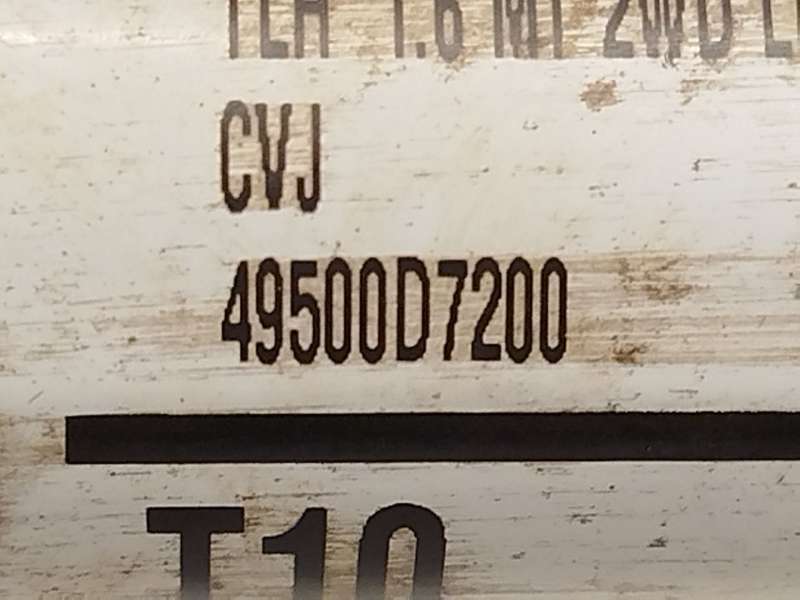 Recambio de transmision delantera izquierda para hyundai tucson (tl, tle) 1.6 gdi referencia OEM IAM 49500D7200 - Rojo 4