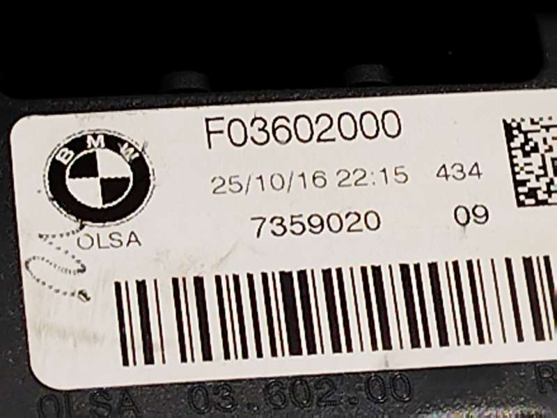 Recambio de piloto trasero derecho interior para bmw 1 (f20) 116 d referencia OEM IAM 7359020 63217359020 - Blanco 4