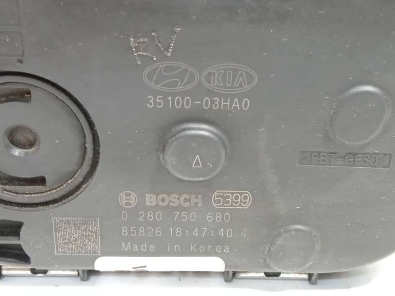 Recambio de caja mariposa para hyundai ioniq (ae) 1.6 gdi hybrid referencia OEM IAM 3510003HA0  0280750680 6