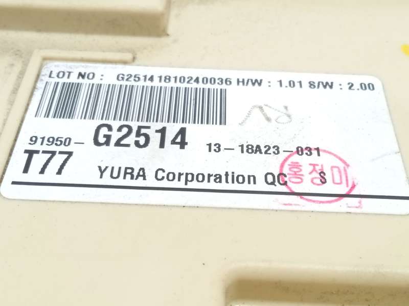 Recambio de caja reles / fusibles para hyundai ioniq (ae) 1.6 gdi hybrid referencia OEM IAM 91950G2514 4