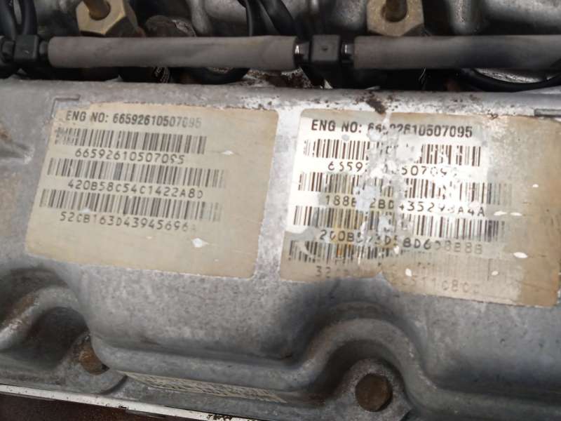 Recambio de motor completo para ssangyong rodius i 2.7 xdi referencia OEM IAM 665926 D27A - Negro 6