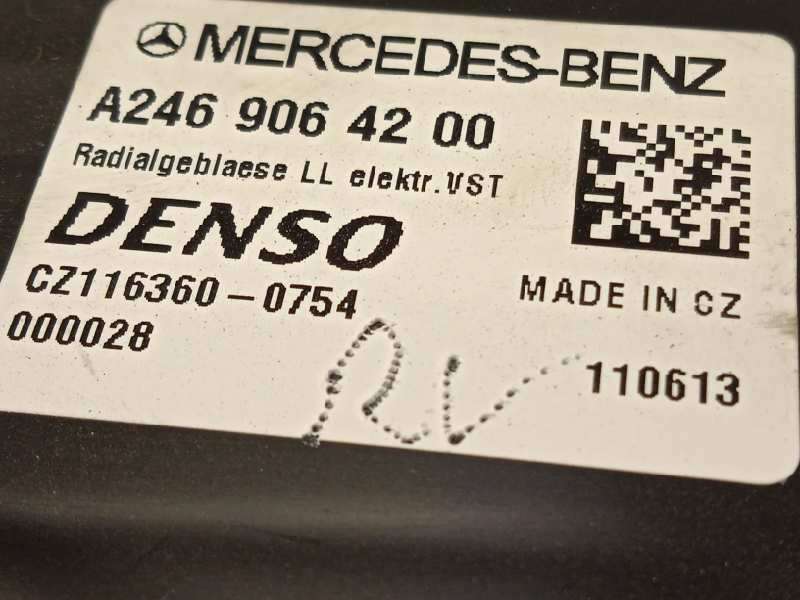 Recambio de motor calefaccion para mercedes-benz clase a (w176) a 200 cdi blueefficiency (176.001) referencia OEM IAM A246906420 5