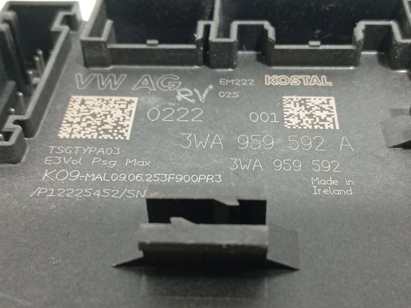 Recambio de modulo electronico para cupra leon sportstourer (kl8, ku8, kud) 1.5 etsi referencia OEM IAM 3WA959592A - Negro 3