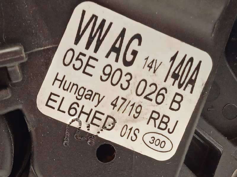 Recambio de alternador para volkswagen t-cross 1.0 tsi referencia OEM IAM 05E903026B - Blanco 5