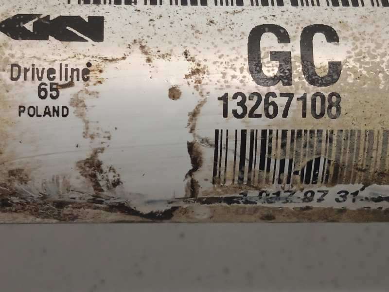 Recambio de transmision trasera derecha para opel insignia berlina 2.0 16v turbo referencia OEM IAM 13267108 5