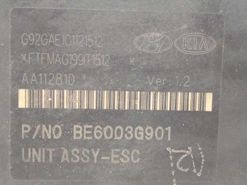 Recambio de abs para kia rio 1.4 crdi cat referencia OEM IAM 589201W500 BE6003G901 BH6013G900 5
