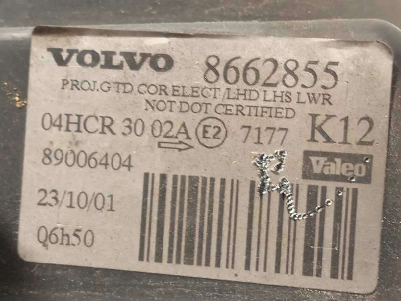 Recambio de faro izquierdo para volvo s80 berlina 2.4 diesel cat referencia OEM IAM 8662855 - Azul 4