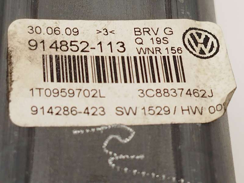 Recambio de elevalunas delantero derecho para volkswagen passat cc b6 (357) 2.0 tdi referencia OEM IAM 3C8837462J - Negro 3
