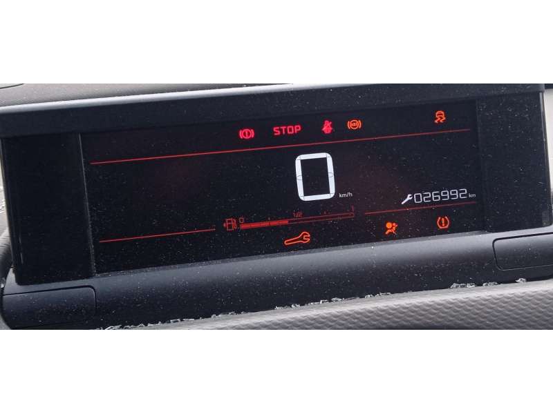 Recambio de pantalla multifuncion para citroën c4 cactus 1.2 thp 110 referencia OEM IAM 9830140880 9830087680 - Gris 8