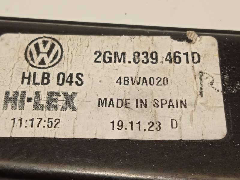 Recambio de elevalunas trasero izquierdo para volkswagen t-cross 1.0 tsi referencia OEM IAM 2GM839461D  5Q0959407 - Blanco 4