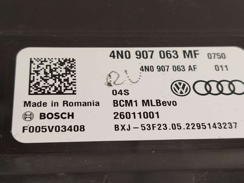 Recambio de modulo electronico para audi a6 c8 (4a2) 45 tdi mild hybrid quattro referencia OEM IAM 4N0907063MF 4N0907063MN F005V - Gris 5