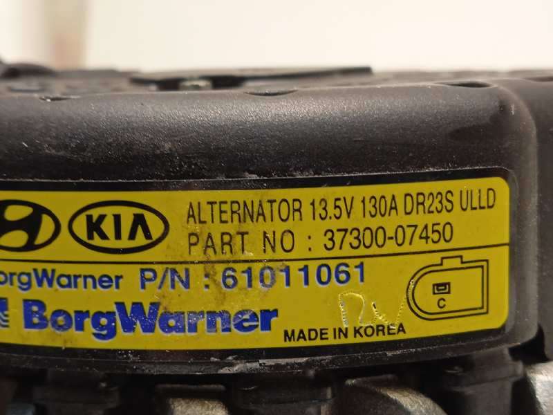 Recambio de alternador para hyundai i30 (pd) 1.0 tgdi cat referencia OEM IAM 3730007450  61011061 - Blanco 5