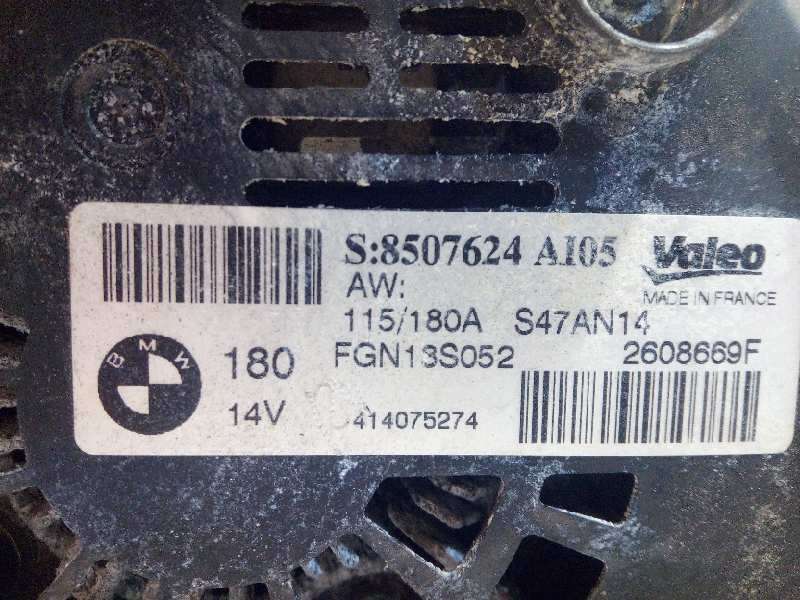 Recambio de alternador para bmw x1 (e84) sdrive 16d referencia OEM IAM 8507624 2608669F FGN18S052 - Naranja 5