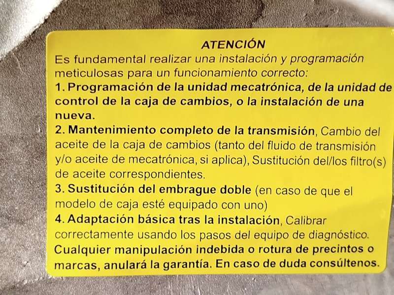 Recambio de caja cambios para skoda rapid (nh3, nk3, nk6) 1.4 tdi referencia OEM IAM RFB 0CW300049 6