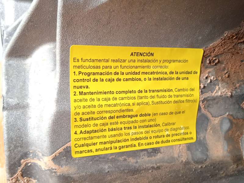 Recambio de despiece caja cambios para seat leon (kl1, klg) 1.5 etsi referencia OEM IAM UUF 0CW300051N001 - Rojo 5