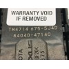 Recambio de mando elevalunas delantero izquierdo para toyota c-hr (_x1_) 2.0 hybrid (maxh10) referencia OEM IAM 8404047140  