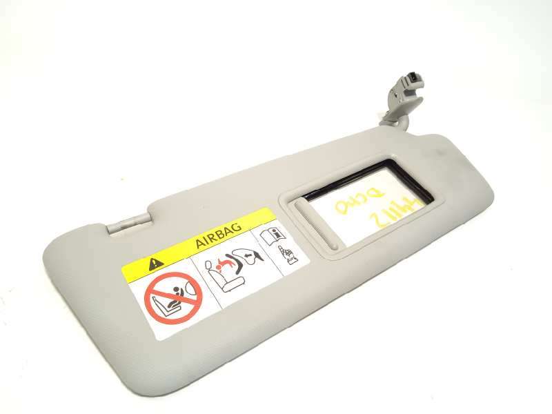 Recambio de parasol derecho para audi a1 sportback (8xf) attraction referencia OEM IAM 8U0857552AGEA7 - Blanco 2