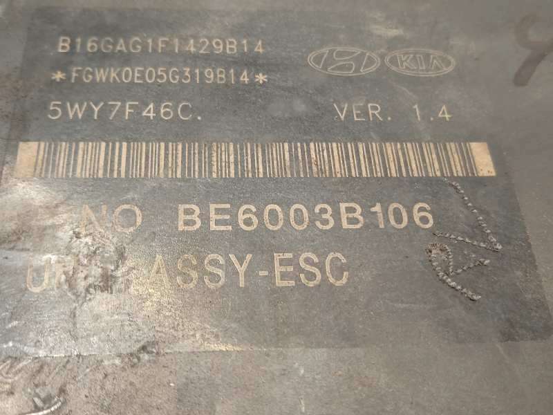 Recambio de abs para hyundai ix35 style awd referencia OEM IAM 589202Y350 BE6003B106 BH6013I001 6